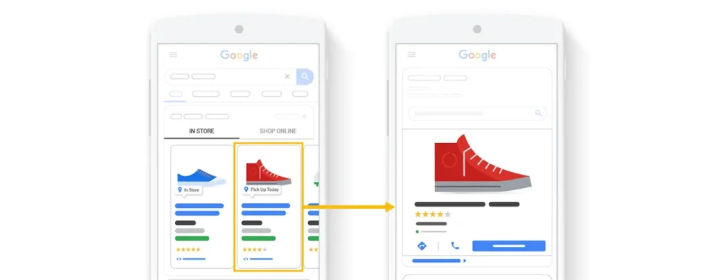 Google s’offre un nouvel affichage des produits