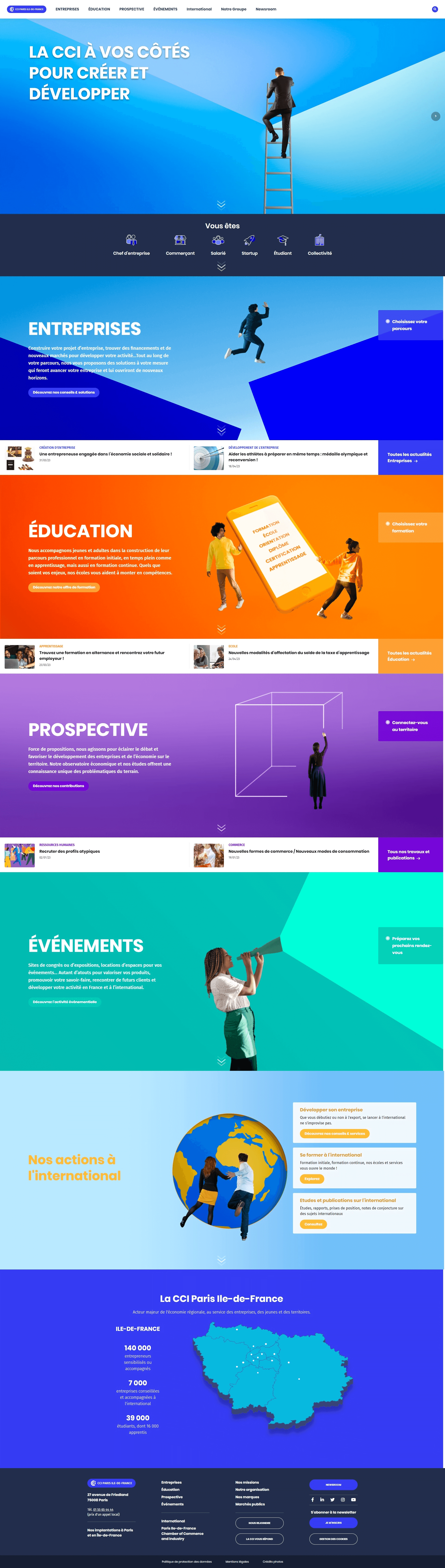 cci paris site web