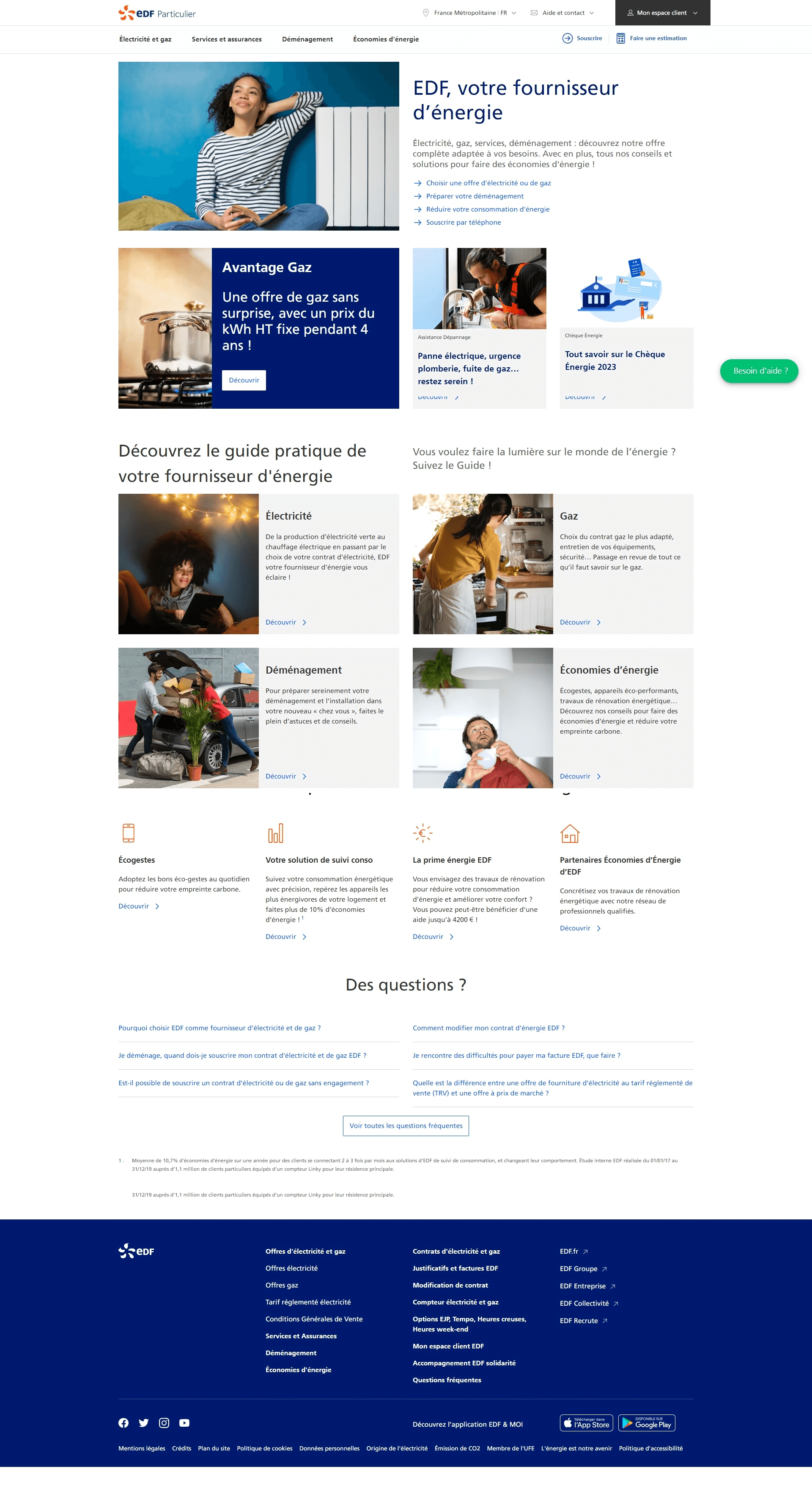 edf site web