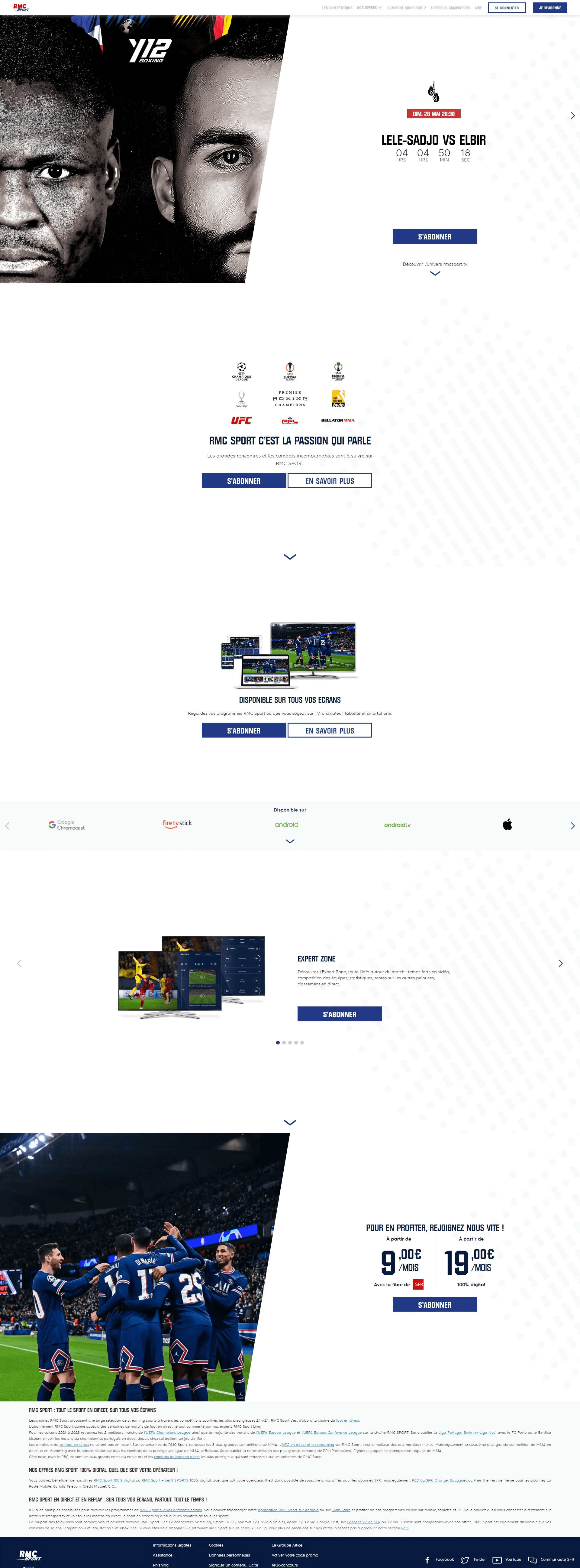 rmc sport site web