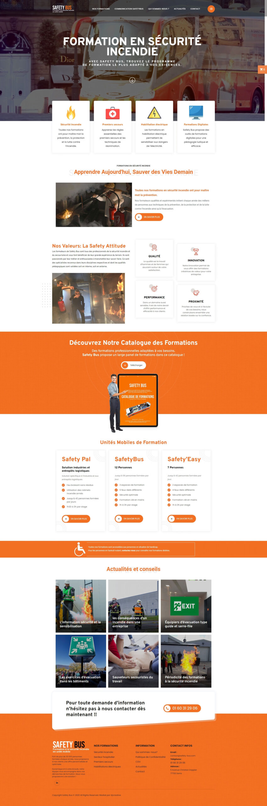 safety bus site web
