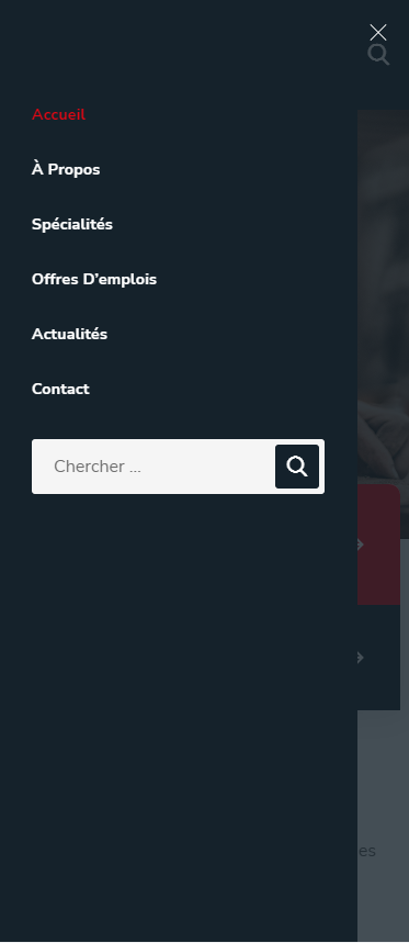Responsive du site web de Ekors Interim