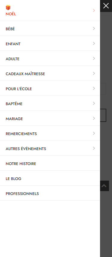 Responsive du site web Les Griottes
