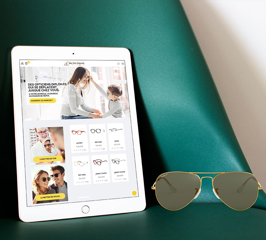 my chic glasses site web