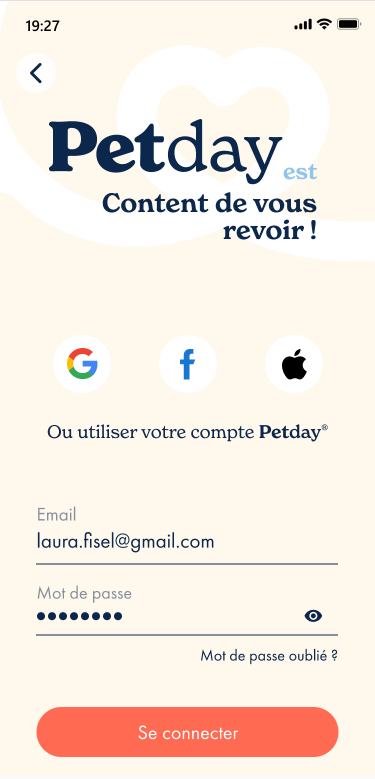 Application Petday