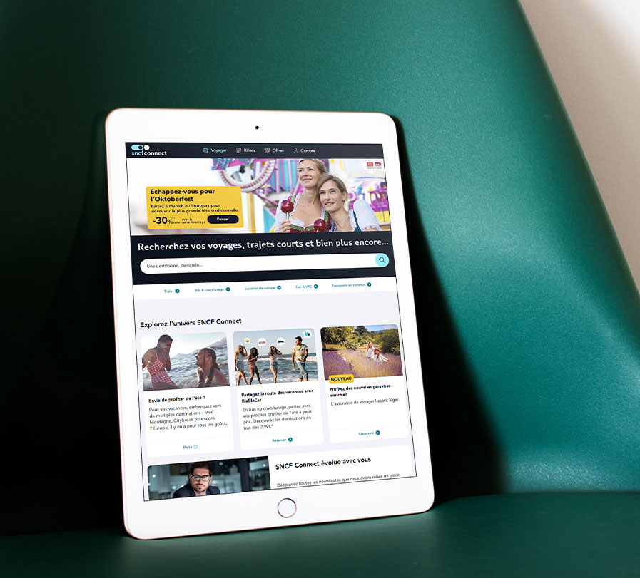 sncf connect site web