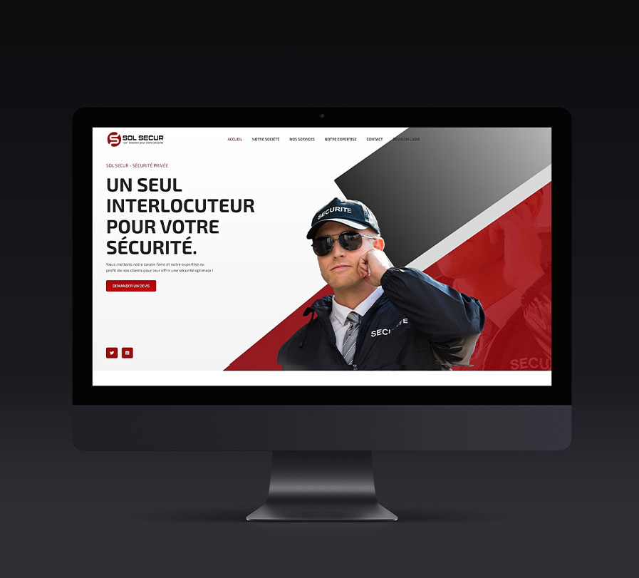 sol secur site web