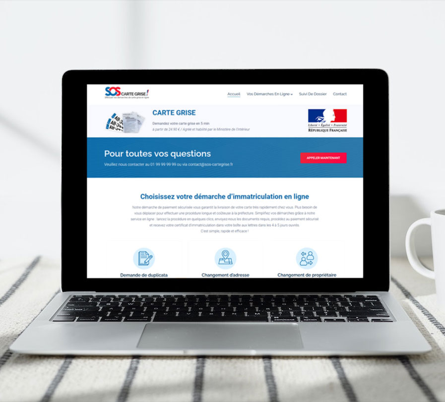 sos cartegrise site web