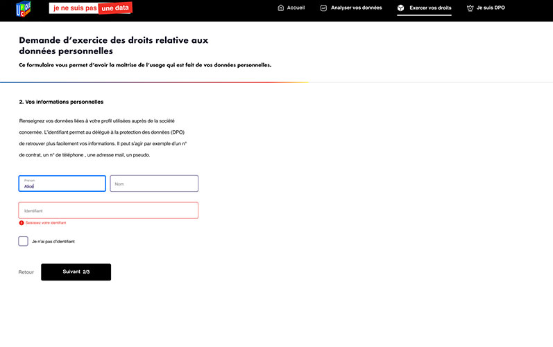Site web de UFC Que Choisir