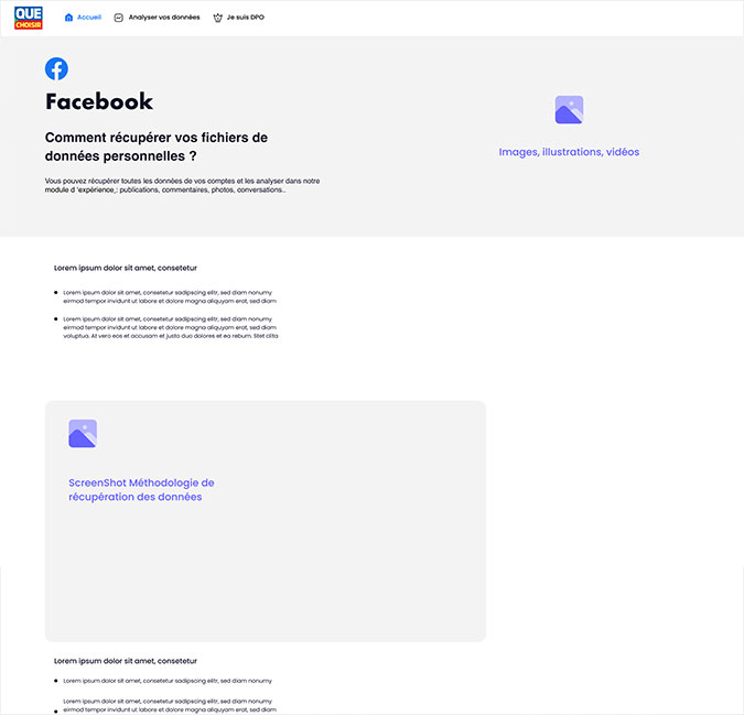 Site web de UFC Que Choisir